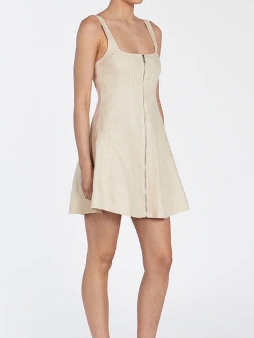 Dissh Harriet Sand Linen Mino Dress
